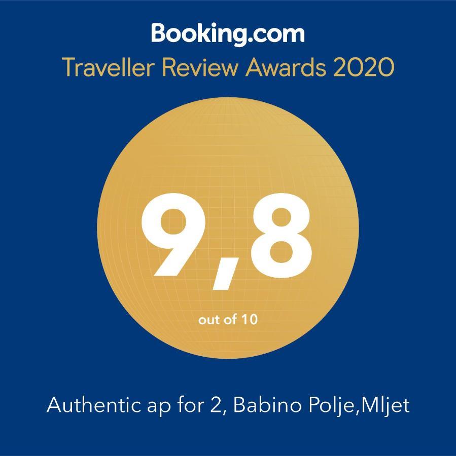 Authentic Ap For 2, Babino Polje,Mljet Lägenhet Exteriör bild